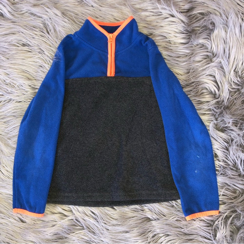 Kids Fleece Jacket Layering Bundle in Blue, Camo, and Lumberjack Plaid; Size 6 - Picture 2 of 12